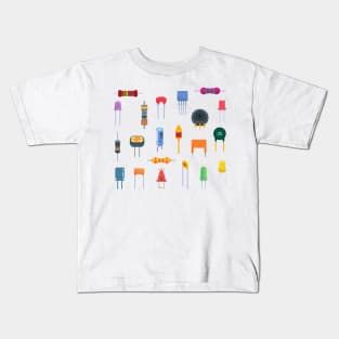 Electronics components Kids T-Shirt